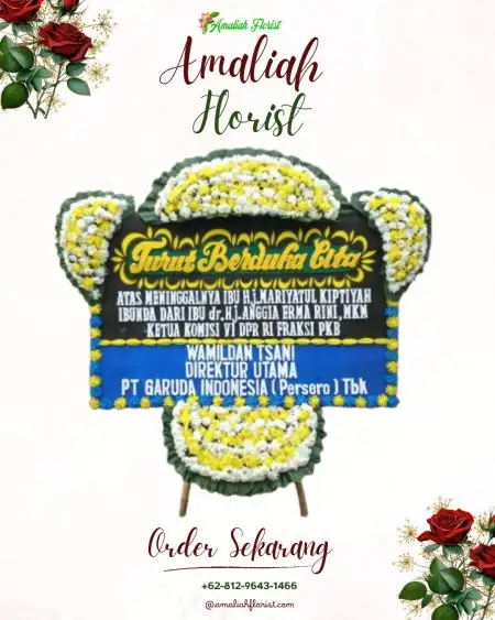 Papan Bunga Duka Tebel